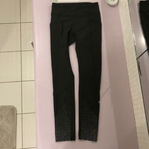 Lululemon army green tight stuff tight II size 2